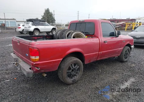 1996 Ford Ranger из США, поврежденный, VIN 1FTCR10A2TPB40497